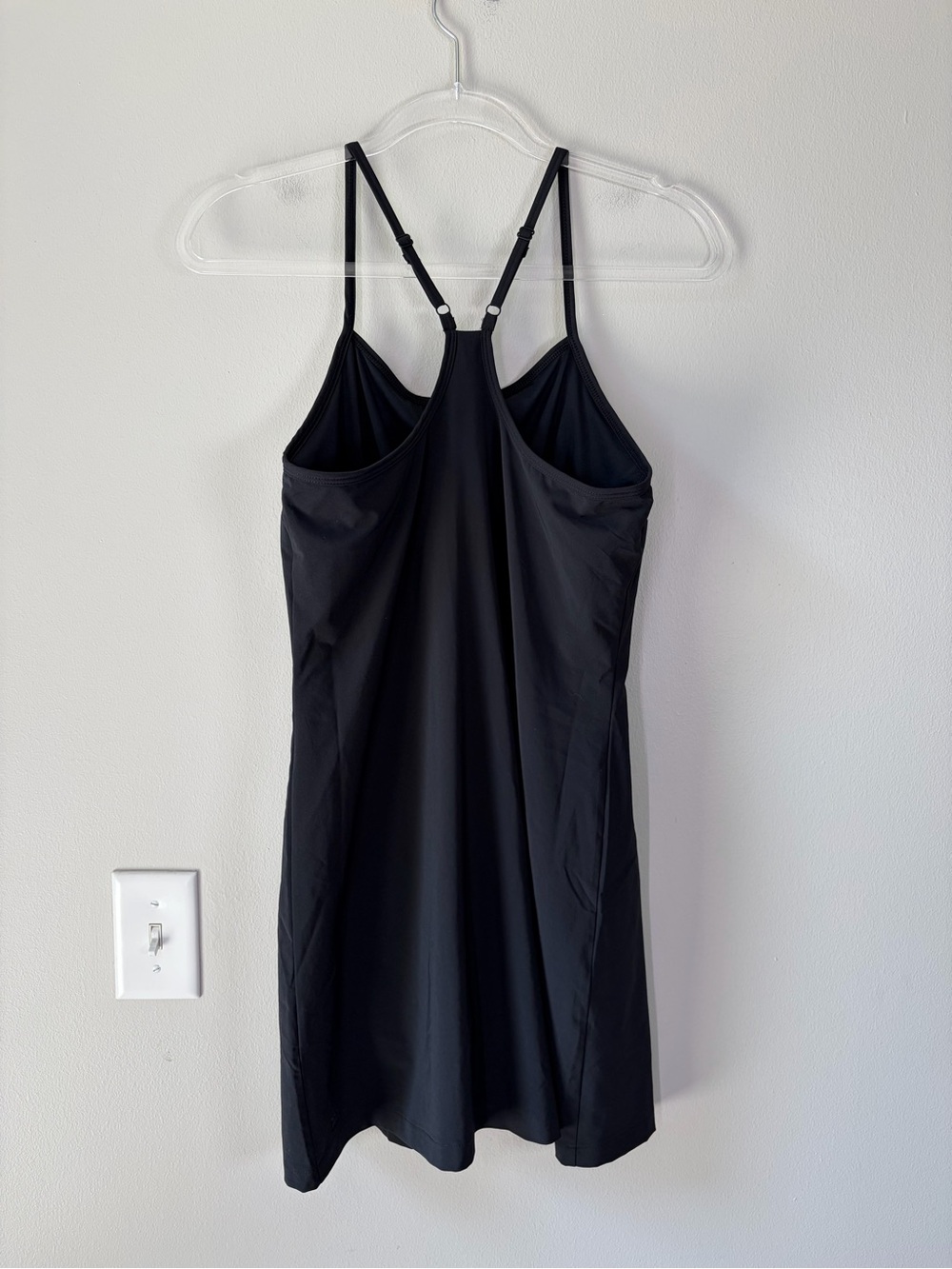 All in Motion Black Flex Athletic Workout Dress with Built in Romper - Picture 3 of 7